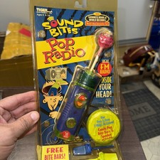 ✨{Vintage} Sound  Bites Pop Radio 🍭 ✨ Tiger Electronics *READ- Melted Lollipop