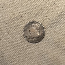1830 Capped Bust Half Dime QA3082 Bent