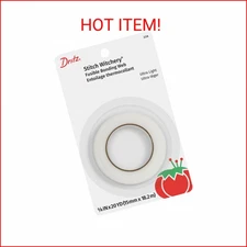 Dritz 226 Stitch Witchery, Ultra Light Weight, 5/8-Inch X 20-Yards, White