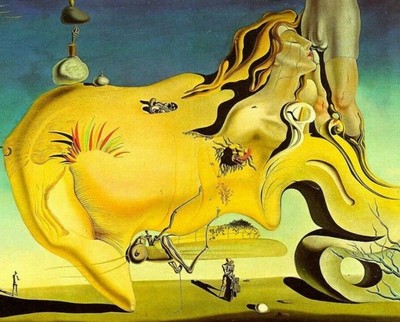 1929 The Great Masturbator, by Salvador Dali 11''X14'' GLOSSY POSTER PRINT