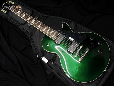 FGN FUJIGEN NLS100RMPTB CAG Thin Body Les Paul Standard Green Electric Guitar 23