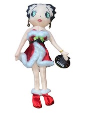 Kellytoy Christmas Betty Boop 1999 Collection Plush Doll Vintage W/ Tag   