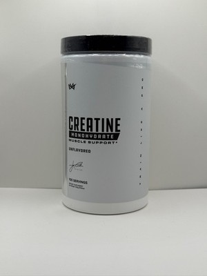 Cutler Nutrition Creatine Monohydrate Unflavored 500g 100 Servings Muscle Suppor