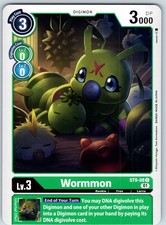 Wormmon Common Starter Deck 09: Ultimate Ancient Dragon Normal ST9-08 C NM