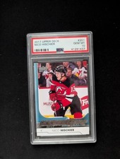 2017-18 Upper Deck Young Guns NICO HISCHIER Rookie PSA 10 RC NEW JERSEY DEVILS