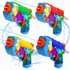4 Pack Water Gun for Kids Cool Squirt Water Toys Water Pistol Guns for Boys Girl
