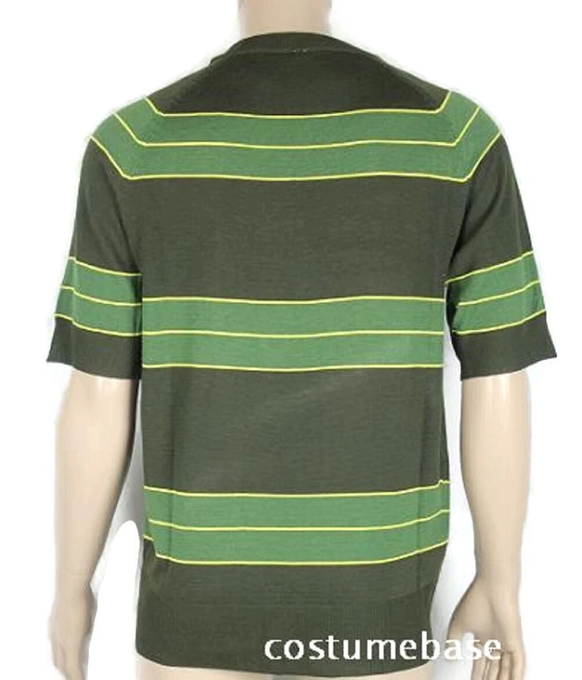 Maglione Kurt Cobain + set di occhiali da sole verde maniche corte costume... - Immagine 4 di 4