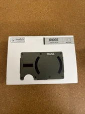 The Ridge Slim Wallet Cash Strap with MagSafe Matte Olive OPEN BOX NEW!