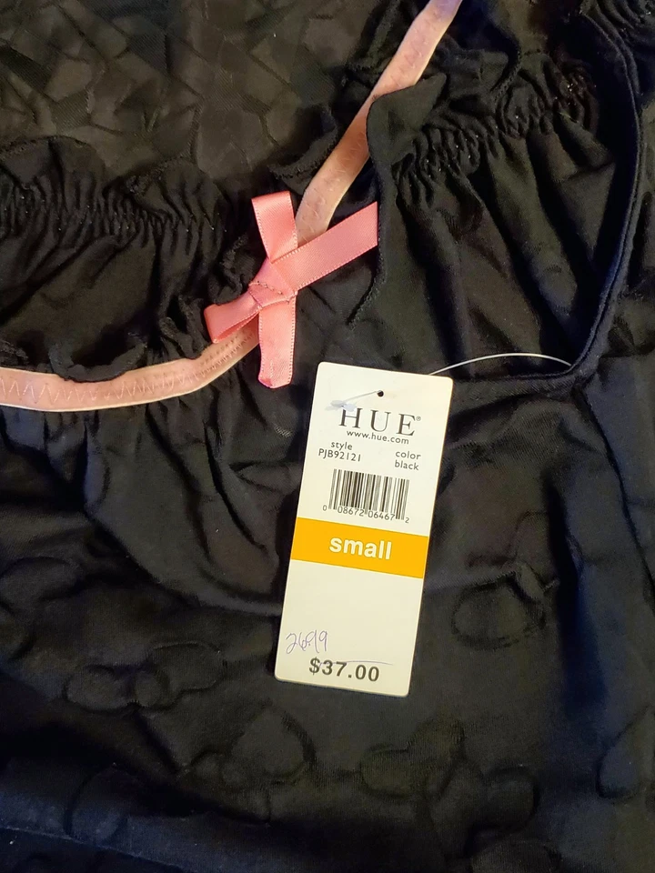 Lencería Tono Teddy Babydoll S. Negro Rosa Terciopelo Borde Burnout Corazones Nuevo con Etiquetas Foto 3 de 4