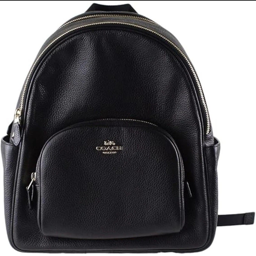 Coach Court Black Backpack for Women - Stylish & Functional