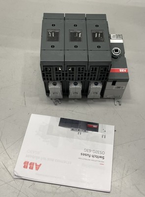 ABB Fusible Disconnect Switch 60A 3 Pole Class 3 OS60GJ03