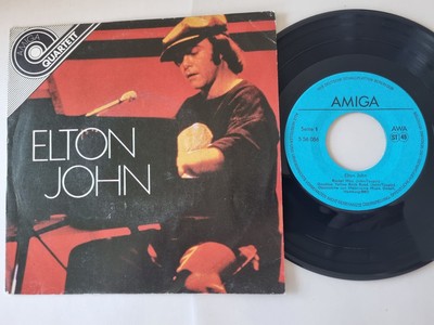 Elton John - Rocket man/ Crocodile Rock/ Daniel 7'' Vinyl EP Amiga