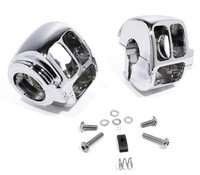 SchaltergehäUse Chrom FüR Harley Davidson Ab 2011- Softail Dyna Sportster