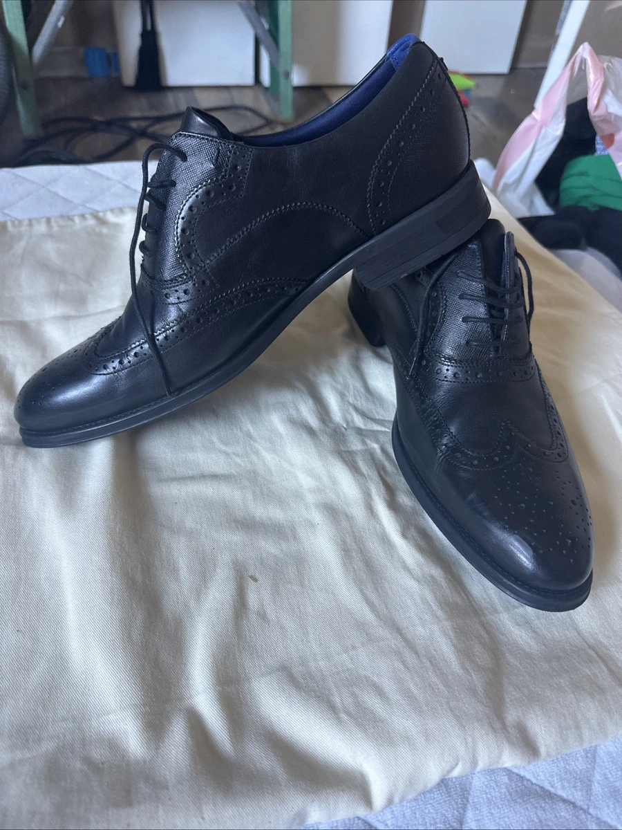 Ted Baker Herren Oakke Derby Shuhe Schwarz