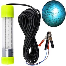 Underwater Fishing Light Super Bright 20W/50W 16000/30000 Lumens 12V LED Subm...