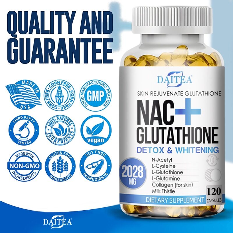 Pearl Valley Naturals Glutathione Skin Whitening Pills 2028mg - Brightening  & Anti-Aging Supplement Skin Brightening Creams