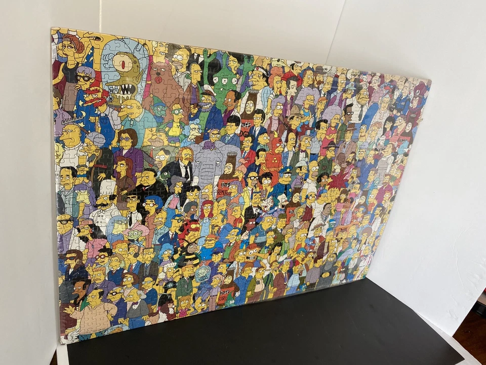 Quebra-cabeça The Simpsons Cast 2001 NOVO lacrado veja fotos - Imagem 4 de 4