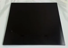 1 Pc 1/4" Black Canvas Micarta Knife Handle Material 12" x 12" x .250" - Sheet