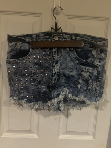 Encore Jeans Plus Size Shorts 2X