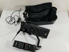 Vintage Motorola transportable 90s cellular one with Bag movie prop Untested