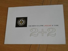 Jaguar E-type 4.2 22 Brochure 1967-1968 - Uk Market
