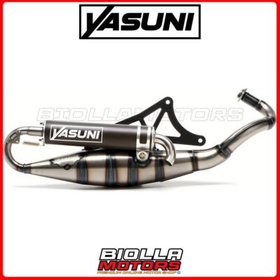 TUB420B MARMITTA YASUNI R BLACK GILERA STALKER NAKED 50CC OMOLOGATA / APPROVED