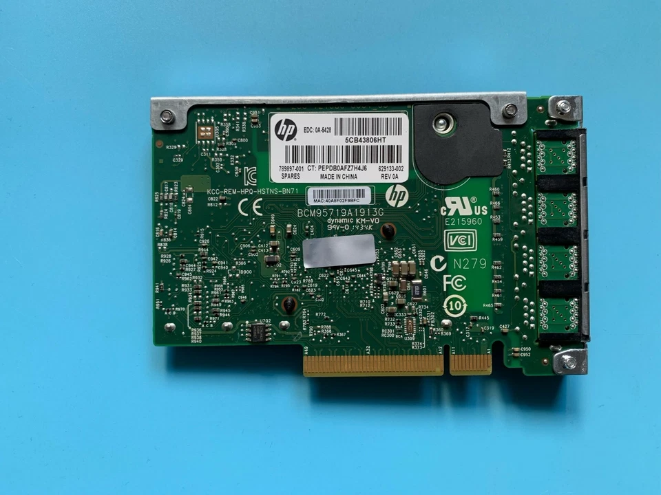 629133-001 Network card HP 1Gb 4-port 331FLR 629135-B21, 634025-001,  629133-001 - Image 3 of 4