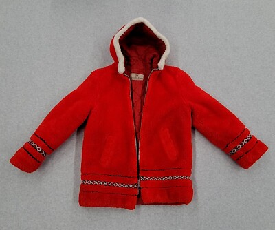 HUDSONS BAY COMPANY HBC Red Childs Coat **READ**