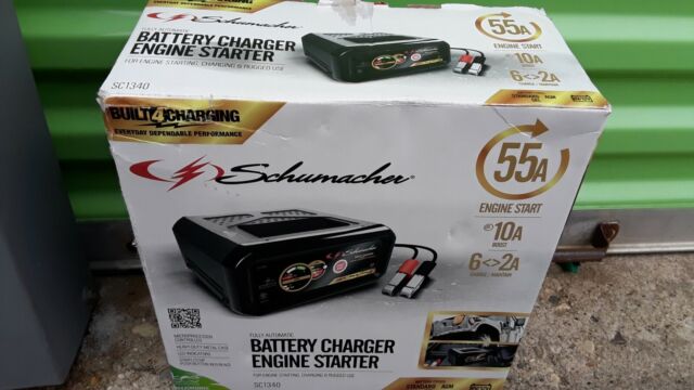 Schumacher SC1340 Fully Automatic Battery Charger and 55a for sale