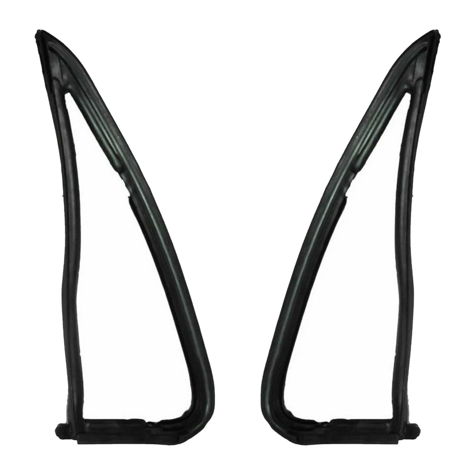 Conjunto de vedações de vidro para janela de ventilação frontal para 1981-1991 Chevy GMC Blazer K5 - Imagem 2 de 3