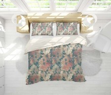 3D Floral Pattern Colorful Quilt Cover Set Duvet Cover Bedding Pillowcases