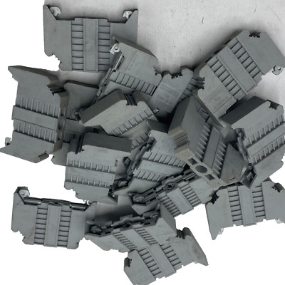 PHOENIX CONTACT E/NS 35 N TERMINAL END BLOCK LOT OF 8 
