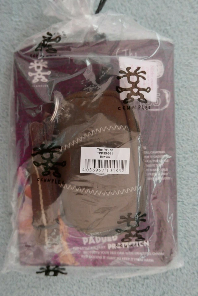 Crumpler Neoprene Camera Case + Strap, P.P.55, Brown, BNWT - Image 4 of 4