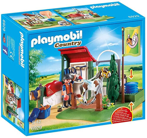 PLAYMOBIL Country Box of Wash for Horses 6929 Riding - Picture 1 of 1