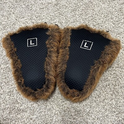 2007 Wishpets Grizzly Bear Paw Slippers Adult Size Large | eBay display picture 1