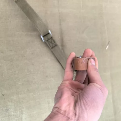 1 Stück Überschuss Original SKS Sling Typ 56 Canvas Riemen RAR Artikel Chinesische Armee - Bild 6 von 9