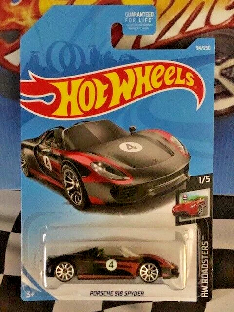 Hot wheels porsche 918 2025 spyder 2019