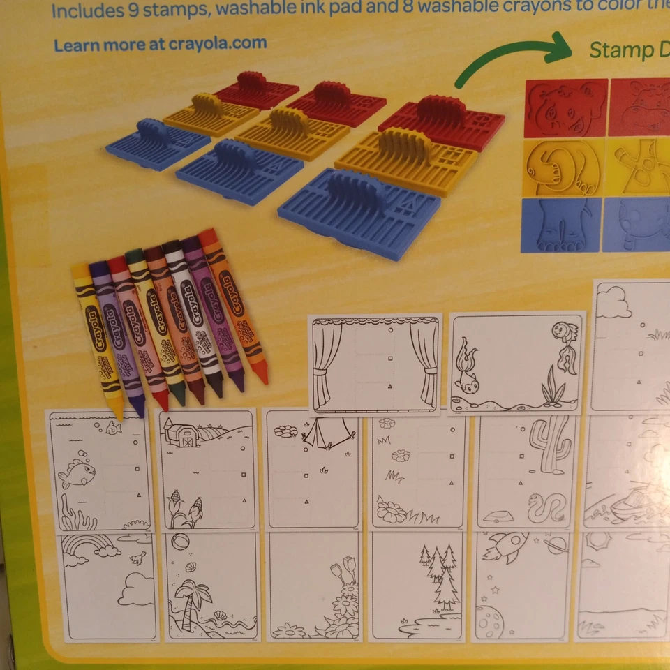 NUEVO Kit de estampado de rompecabezas Crayola Foto 4 de 4