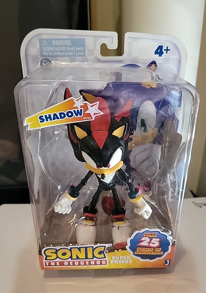 Jazwares Sonic The Hedgehog SHADOW Super Posers Official Excellent