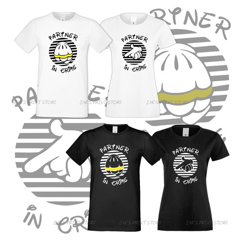 Couple Tshirt Partner In Crime For Her 