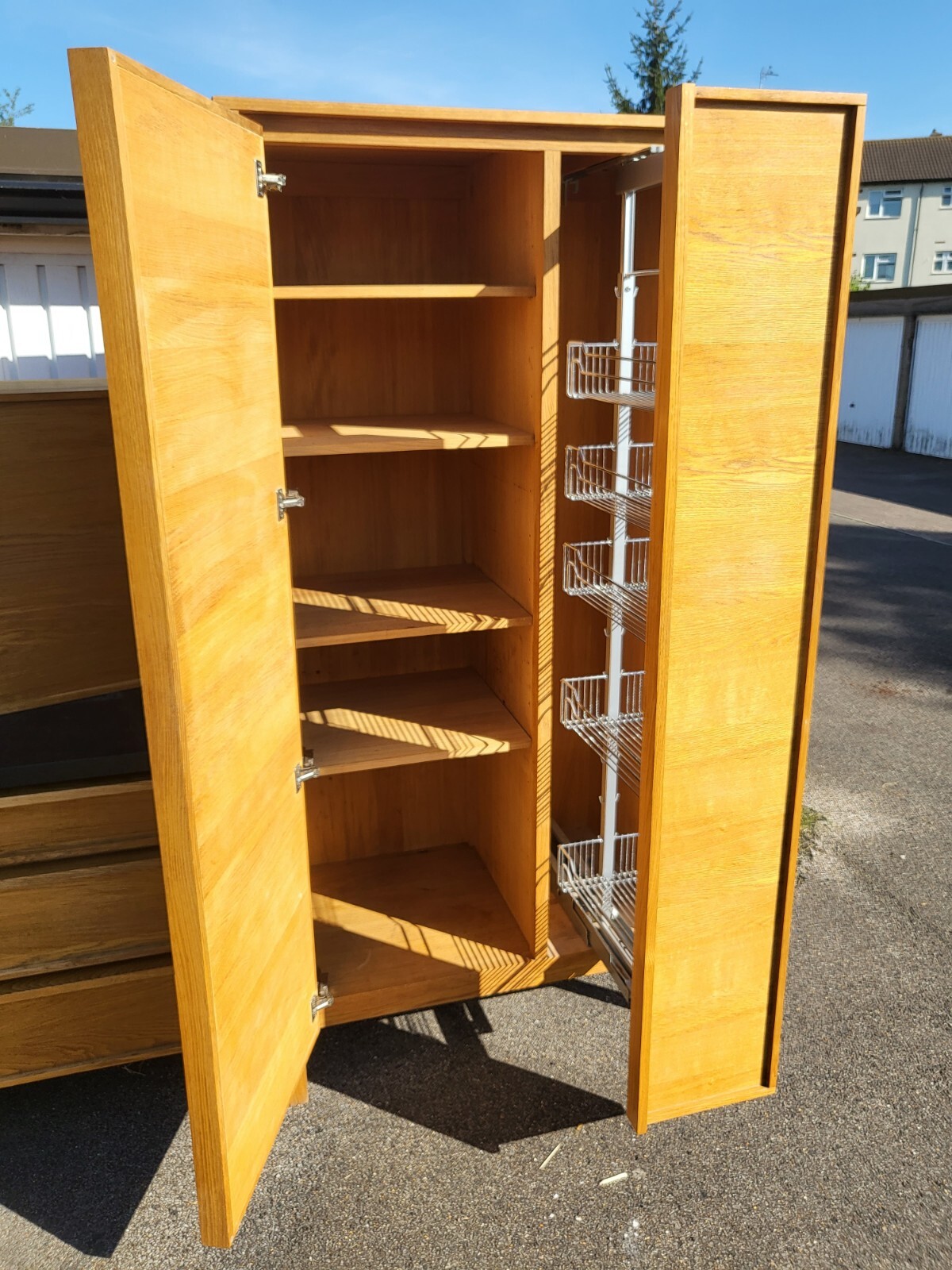 freestanding habitat massello oak kitchen units eBay