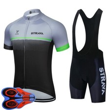 2021 Men Cycling Jersey Bike Short Sleeve Shirt 9D Gel Pants Set bicycle Uniform