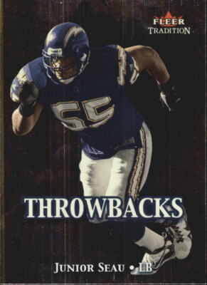 2000 Fleer Tradition Throwbacks Football (Pick Card From List) 10-24