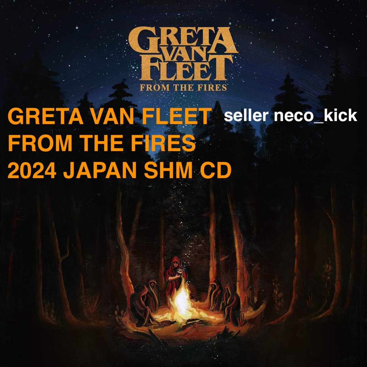 11B GRETA VAN FLEET FROM THE FIRES 2024 JAPAN SHM CD | eBay