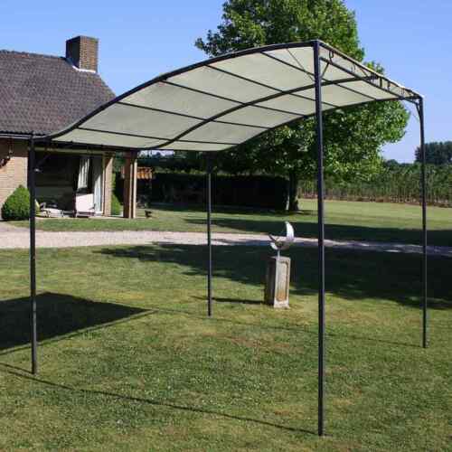 Outdoor Gazebo Garden Patio Sun Shade Fabric Canopy Steel Frame Picnic Shelter - Picture 4 of 5