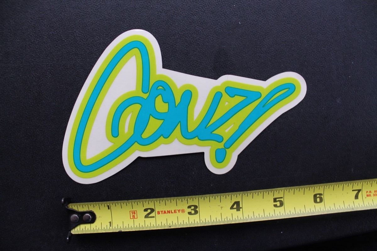 Sticker Vintage Krooked Skateboards – Cartoon Eyes Green – Gonz Art