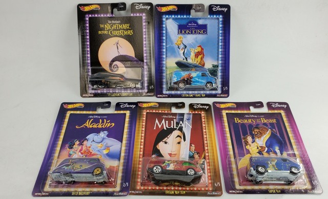 hot wheels pop culture disney