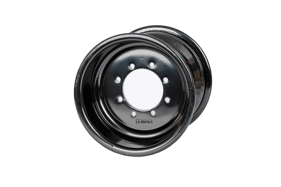 TRX 300EX 250EX Front Rear Wheels 10x5 9x8 Alba Racing Black Rolled Lip 41 - Image 2 of 4