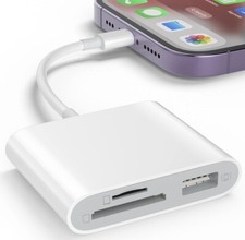 3 in 1 Card Camera Reader and USB Camera Adapter - A0050