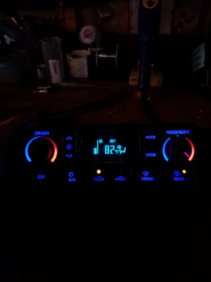 C5 Corvette Climate Control HVAC LED Upgrade REPAIR SERVICE 97-04 A/C - Image 3 of 4